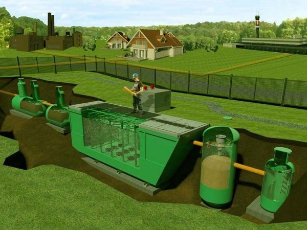 Автономная канализации для загородных поселков